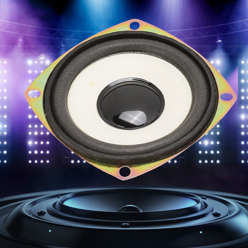 Mini Alto-falante De Áudio De Frequência Total De 3 Polegada