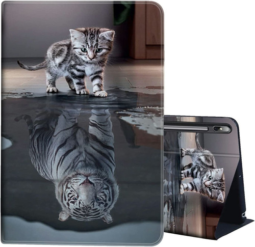 Funda Para Samsung Galaxy Tab S7 Fe - Gato