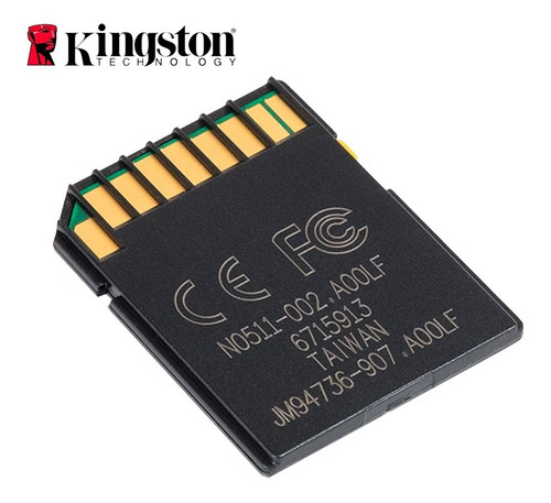 Tarjeta de memoria Kingston SDS Canvas Select con adaptador SD 128GB