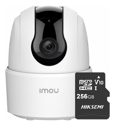 Imou Ranger 4mp Ta42n-plus-256 Cámara Ip Domo Con Microsd 256gb Y Letrero Disuasivo Motorizado Wifi De 4 Mp H.265 Autotracking Detección De Humanos Modo Privacidad Micrófono & Bocina Ta42n Lente 3.6mm