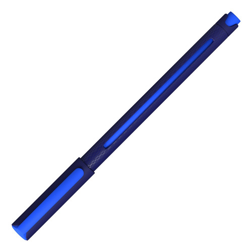 Caneta Esferográfica Cis Yolo Azul Ponta Agulha 0.7mm