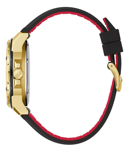 Imagen 3 de 7 de 98a272 Reloj Bulova Automatic Marine Star Dorado/negro