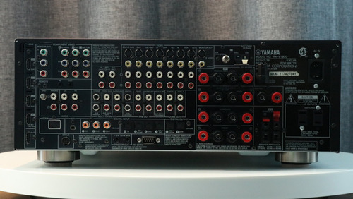 Yamaha Rx-v1900 7.1 Canales 130w/canal + Cables + Ipod-dock Naranja (Usado)