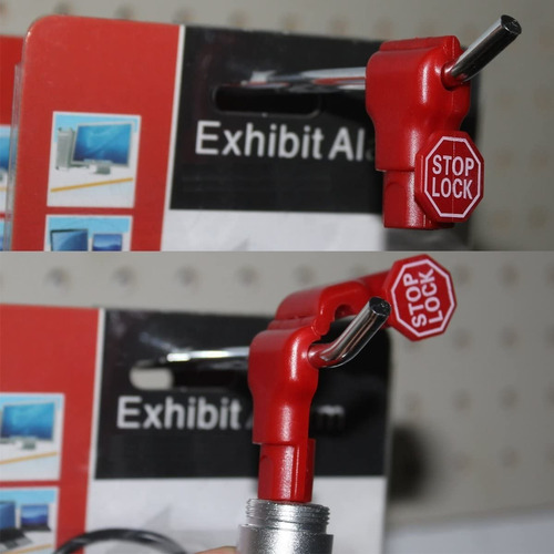 Gancho Exhibidor Panel Ranurado Mensula Tranca 21import