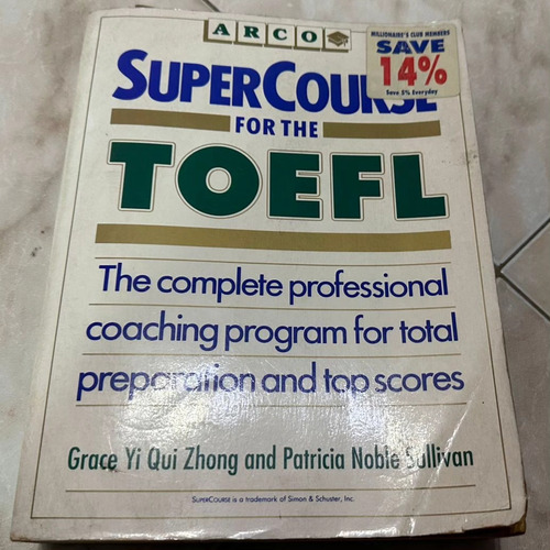 Libro De Inglés Preparación Toefl 