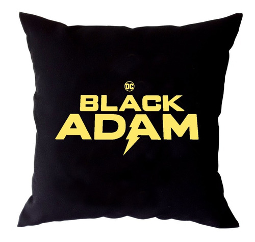 Almohadones Superman Black Adam Shazam Estampa Vinilo 40x40