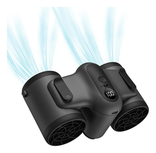 Ventilador De Cintura Con Cordón Para Colgar En El Cuello,