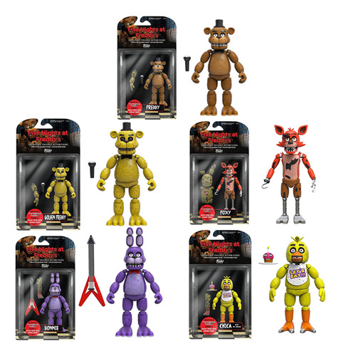 Figura De Acción Five Nights At Freddy's Fnaf De Bonnie Foxy