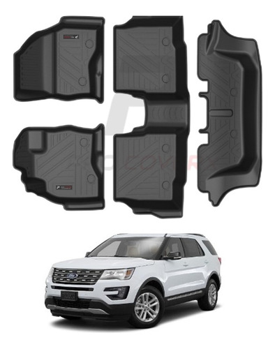 Tapetes Ford Explorer 15-19 Kit 3 Filas Termoformados Max