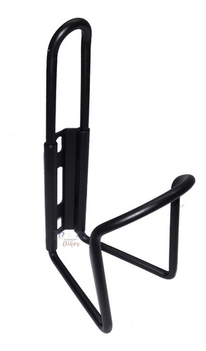 Porta Caramañola Negro De Aluminio Para Bicicleta