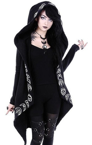 Sudadera Con Capucha Mujer Gótico