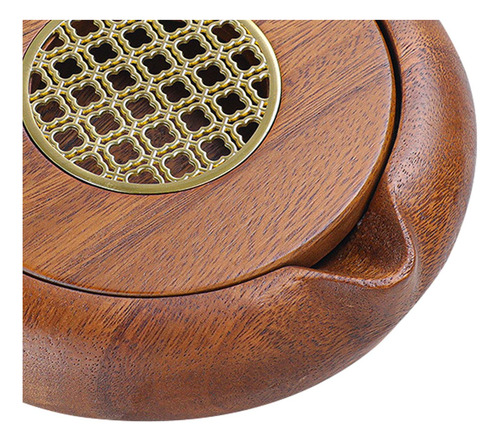Bandeja Para Servir Té Gongfu, Caja Redonda De Madera De,