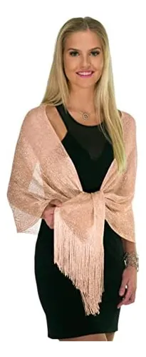Chales Y Chales Elegantes Para Mujer Shineglitz Para Uso