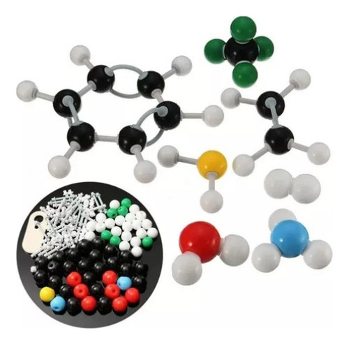 Kit De Modelo Químico De Modelo De Estrutura Molecular Atômi