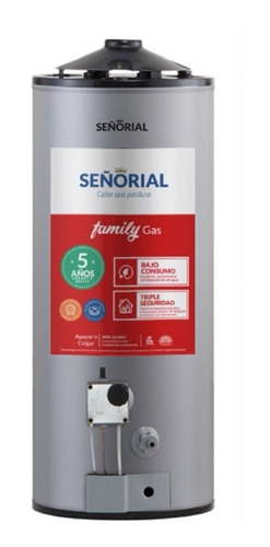 Termotanque Gas Señorial 50 Litros Alta Recupera Selectogar6