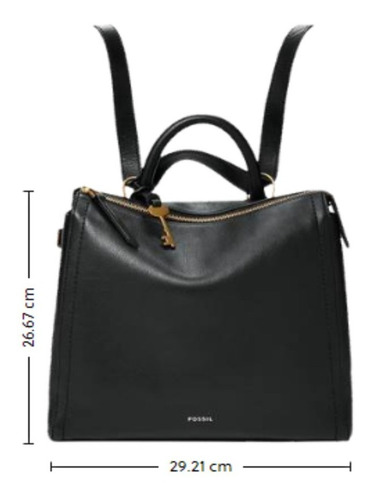 Imagen 3 de 9 de Fossil Bolsa Dama Maya Hobo Zb7510994