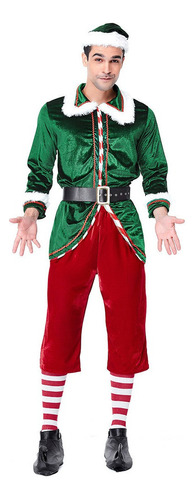 Disfraz De Elfo Para Hombre Adulto, Ideal Para Navidad