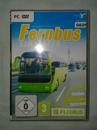 Fernbus Simulator Pc (midia Fisica)