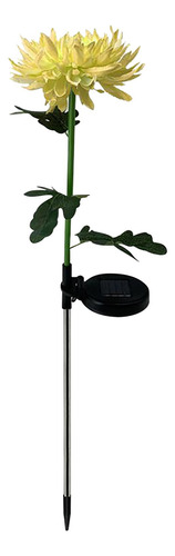 Luz Led De Crisantemo Con Energía Solar T Courtya 7001 Para