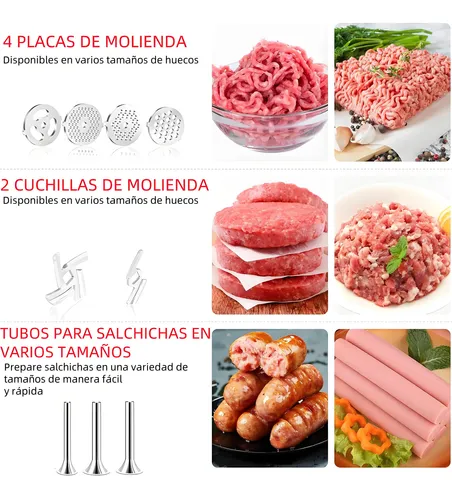 Accesorio Aditamento Moledora Carne Para Kitchenaid Acero