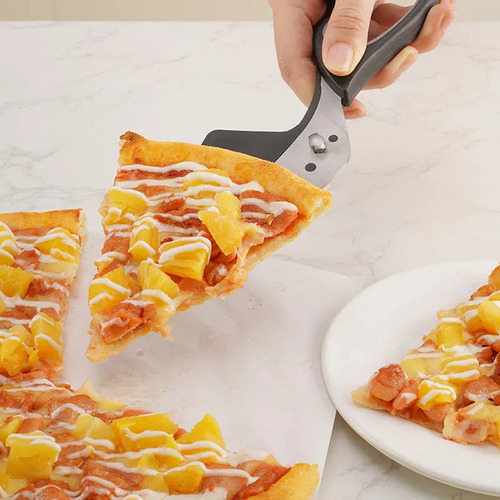 Cnn Pala For Pizza 2 En 1, Resistente Al Agua, Tijeras