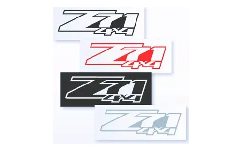 Par Emblemas Stickers Chevrolet Cheyenne Silverado Z71