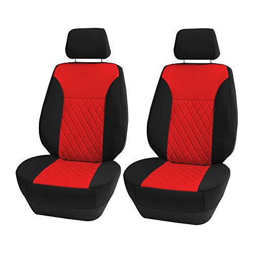 Cubierta De Asiento De Coche De Neopreno Rojo, Funda As...