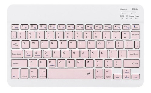 Kit De Teclado Ratón Bluetooth Y Soporte Para Teléfono Celul