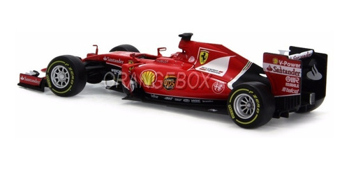 Fórmula 1 Ferrari Sf-15t Sebastian Vettel 2015 Burago 1:24