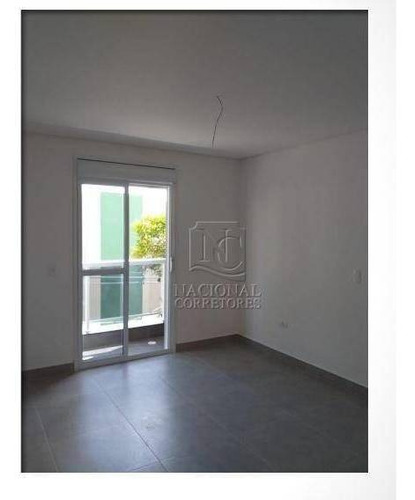 Cobertura Com 1 Dormitório À Venda, 52 M² Por R$ 339.000,00 - Campestre - Santo André/sp - Co5235