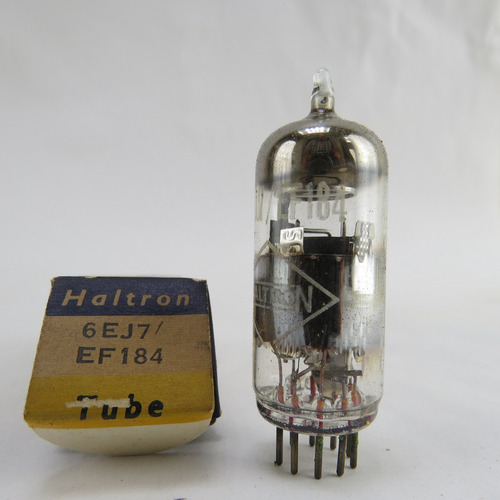 B079 Bulbo Haltron 6ej7 / Ef184 Tubo De Vacio Electron Tube