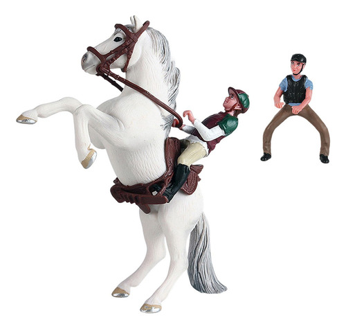 Ls Juego De Juguetes De Animales Con Figura De Caballo