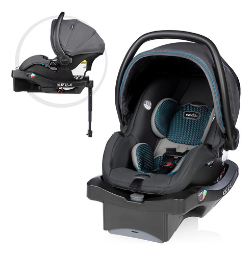 Asiento De Automóvil Infantil Dlx Dlx De Evenflo Con Tela De