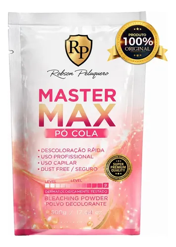 Pó Descolorante Pó Cola Master Max 500gr Robson Peluquero Rp