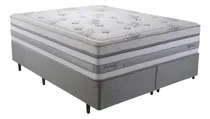 Comprar Cama Box Queen Herval Detroit Com 2 Travesseiros Anatômicos