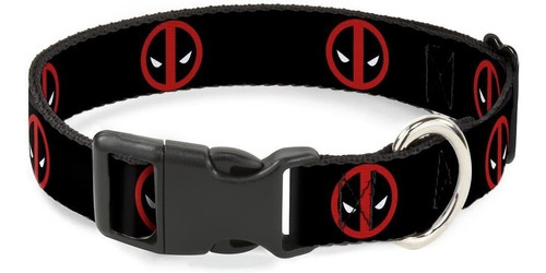 Buckle-down Universo Marvel Deadpool Logo Negro/rojo/blanco 