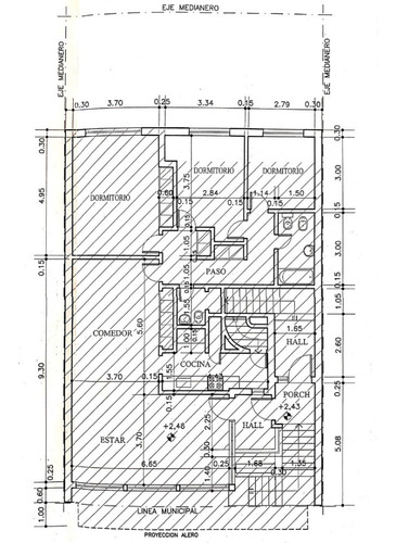Casa 3 Dormitorios Zona Centro
