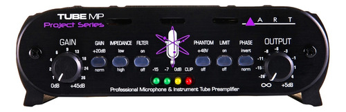 Preamplificador De Microfono Art Tube Mp Project Series