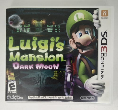 Imagen 1 de 7 de Luigi's Mansion Dark Moon Nintendo 3ds Retromex Tcvg B