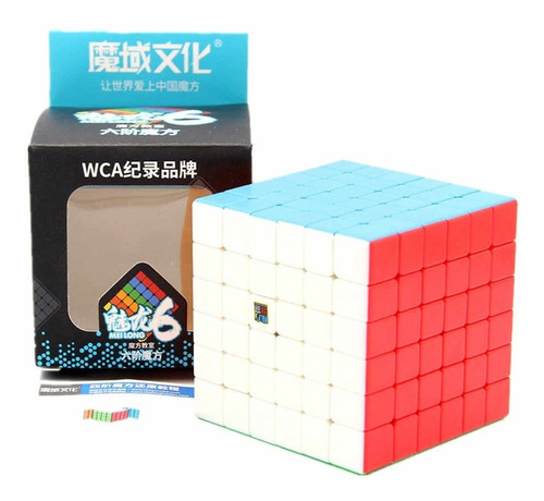 Cubo Rubik Moyu Meilong S 6x6x6 Wca Original Speedcube