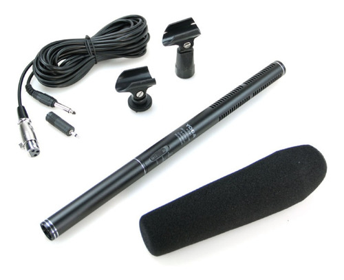 Microfone Direcional Shotgun Yoga Ht81 Ultra Cardioide - Csr