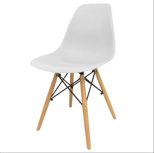 Silla Eames Blanca Living Comedor Escritorio - Envío Gratis!