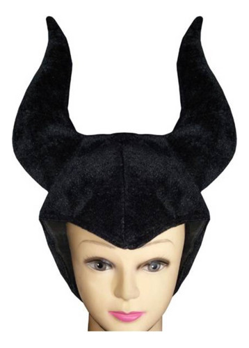 Cuernos Bruja Malefica Gorro Halloween