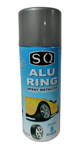 Alu- Ring Pintura Para Rines 440cc Spray Química.