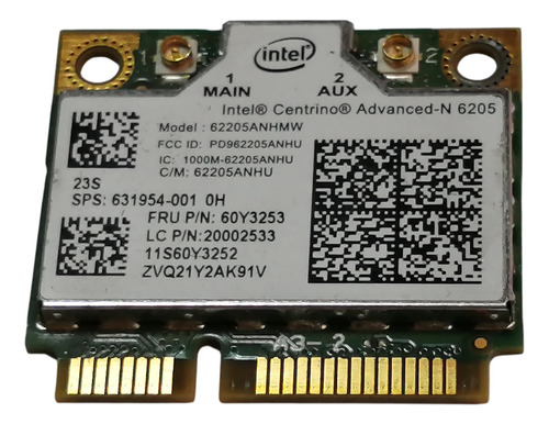 Tarjeta Wifi Para Notebook Thinkpad X220 X230 L420 L520 (Usado)