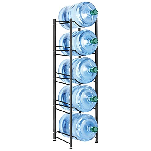 Mooace 5-tier Water Jug Rack, 5 Gallon Detachable Water Bott