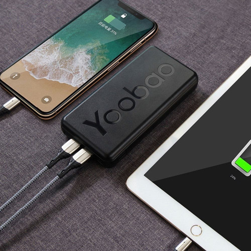 Power Bank Cargador Portatil Rapido Usb 10000 Mah P10t