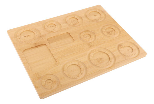 Bead Board For Jewelry Making, Bamboo Beading Board For