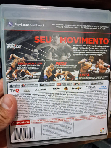 Física Do Ufc 3 Undisputed Ps3 (Recondicionado)