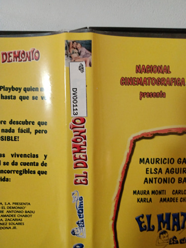 El Matrimonio Es Como El Demonio Mauricio Garcés Dvd (Usado)